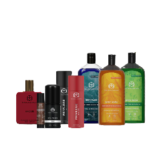 Get Shower-tastic Eight in Best Price - (3 Body Wash + Roll on + 2 Privilege Body Spray+ EDP + Lip Balm)